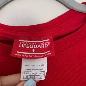 Official lifeguard long sleeve shirt